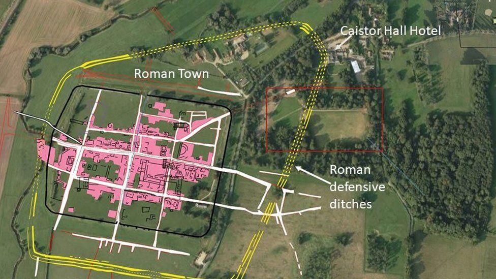 Caistor Hall Hotel site close to origins of Venta Icenorum