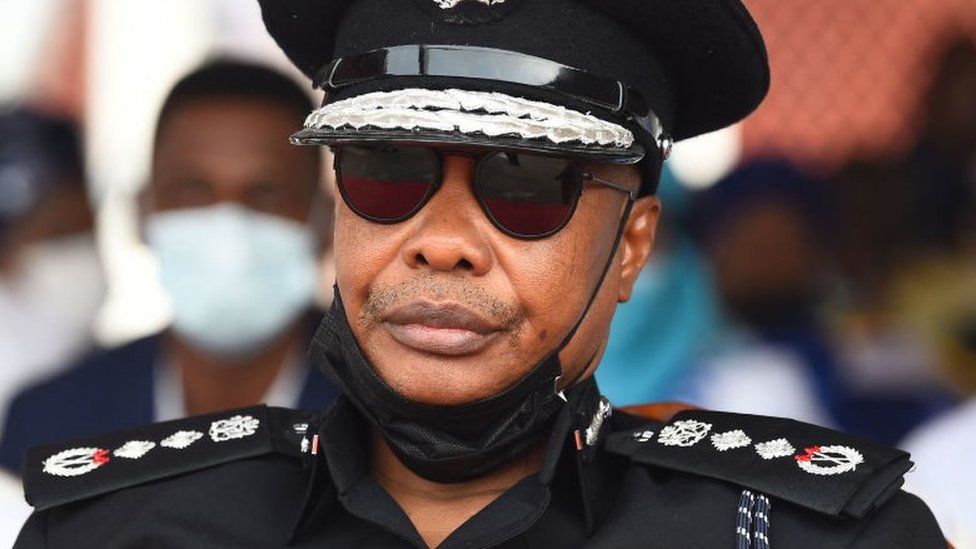 Police chief Usman Alkali Baba