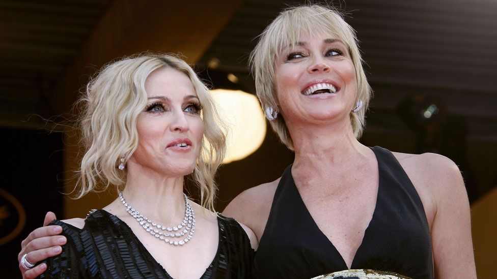 Sharon Stone Supports Madonna Over Letter Insult Bbc News