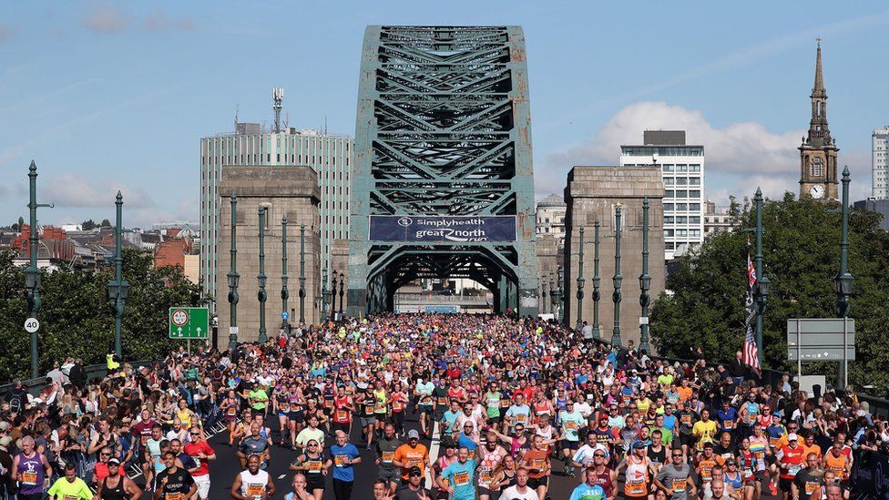 Great North run 2019