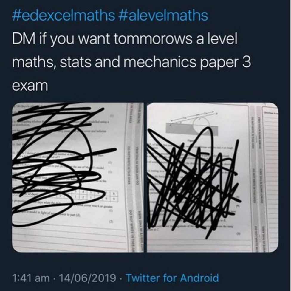 Maths paper leak: Students' fury at exam board 'shambles' - BBC News