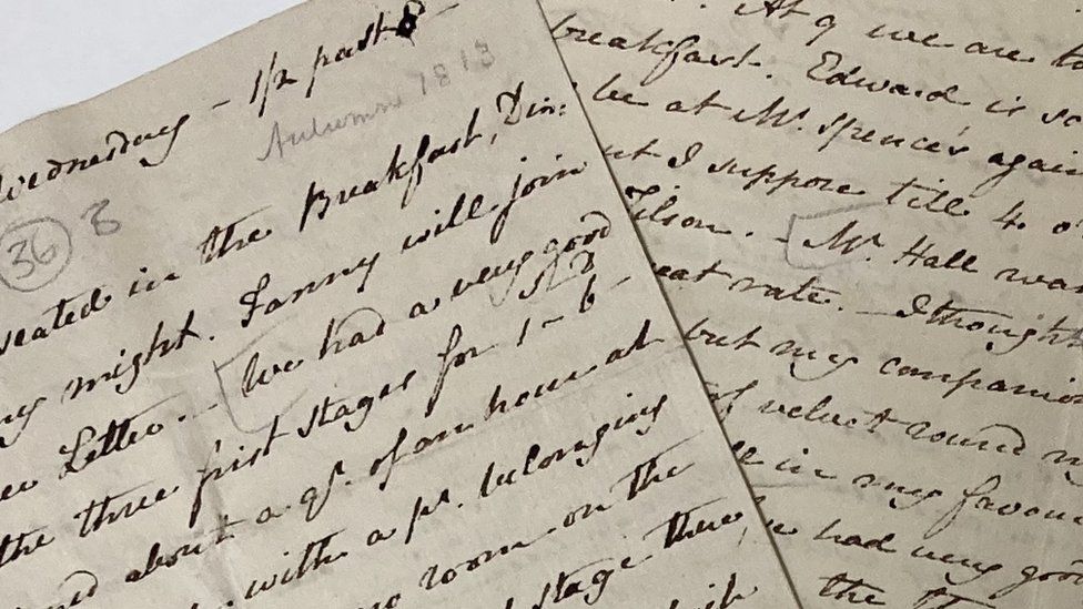 Jane Austen: Newly acquired letters go on show at museum - BBC News