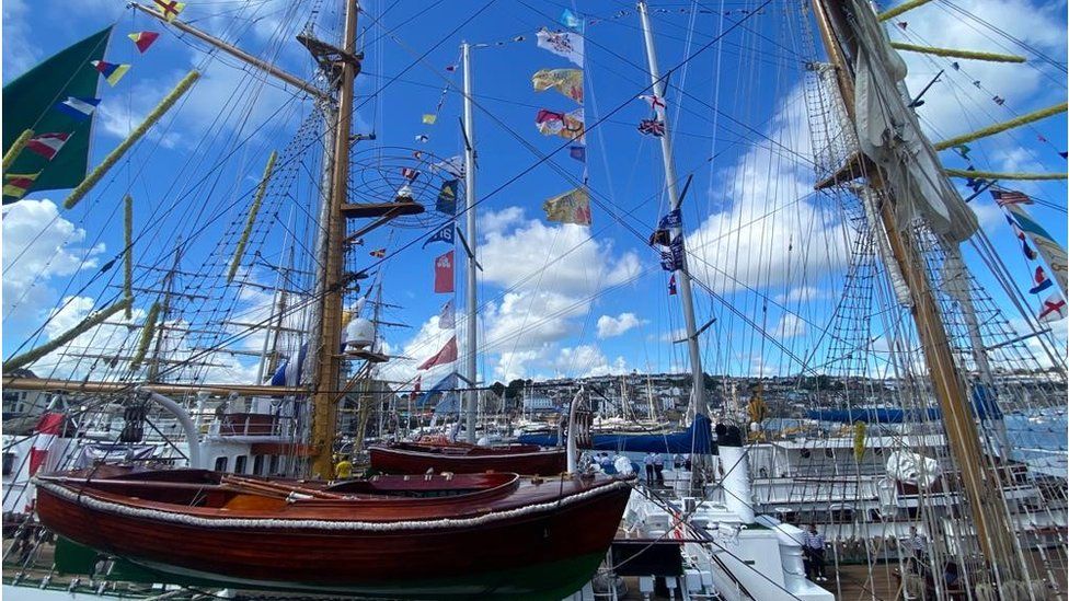 Tall Ships Races 2023: Falmouth Festival Gets Under Way - BBC News