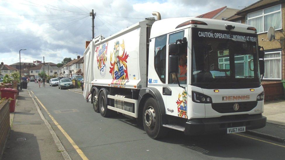 Slough bin lorry