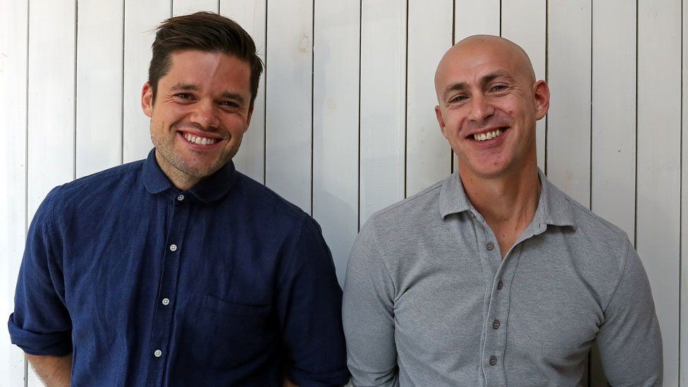 Richard Pierson (left) and Andy Puddicombe