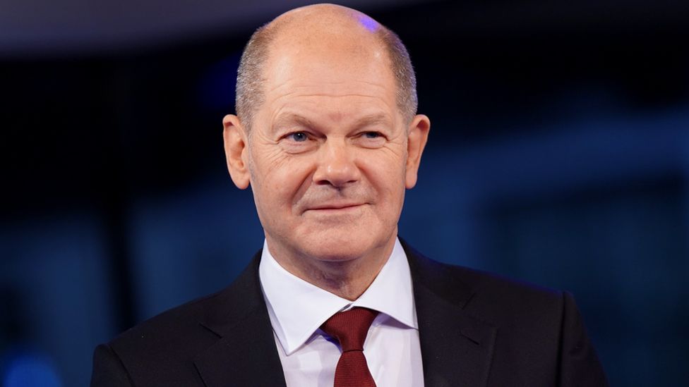 German Chancellor Olaf Scholz