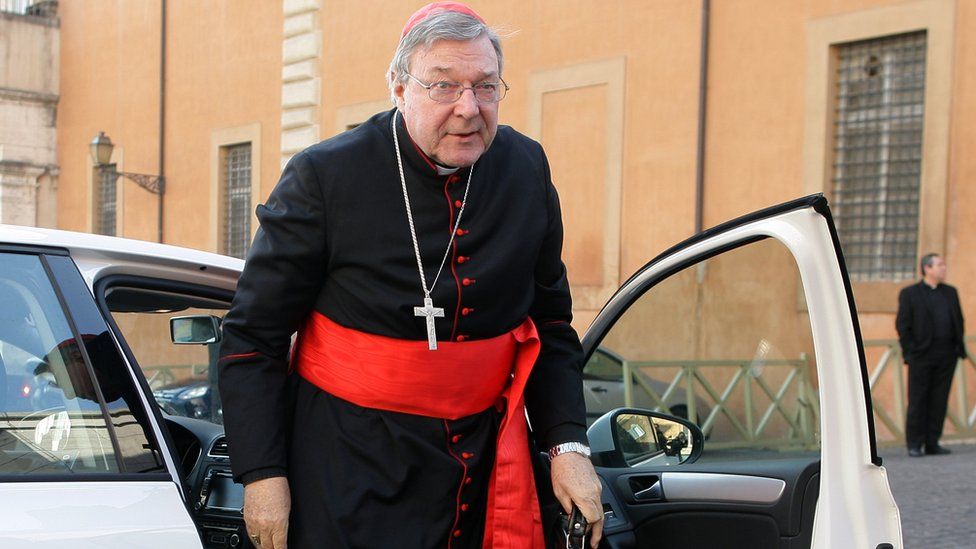 Cardinal George Pell is the treasurer of the Catholic Church