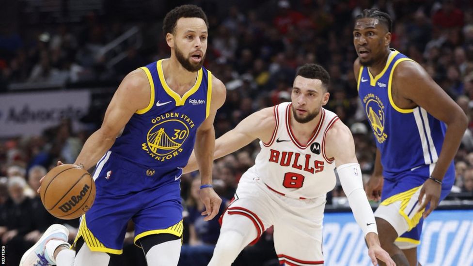 NBA round-up: Golden State Warriors beat Chicago Bulls 140-131 - BBC Sport