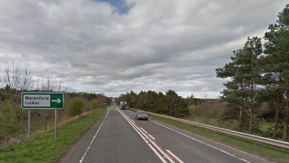 Northumberland A1 two way road closure postponed BBC News