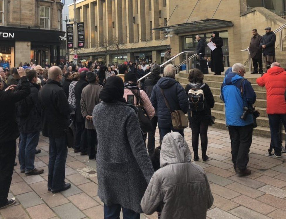 Glasgow vigil