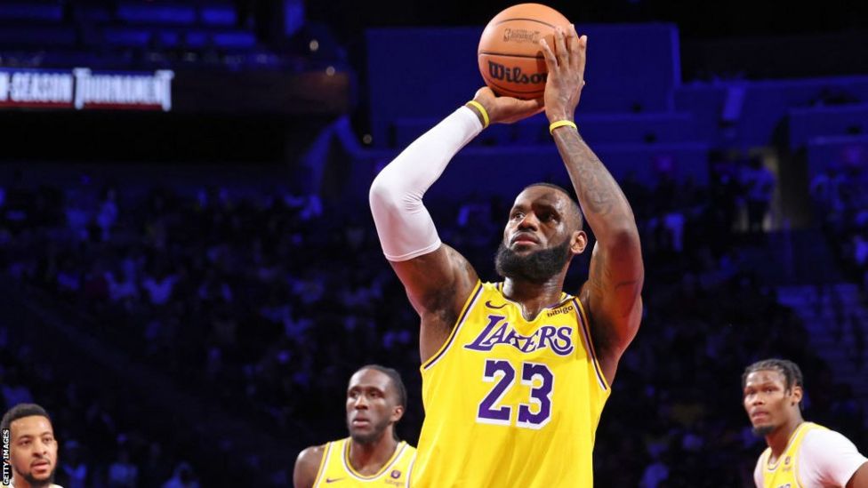 NBA In-Season Tournament: LeBron James helps Los Angeles Lakers set up ...