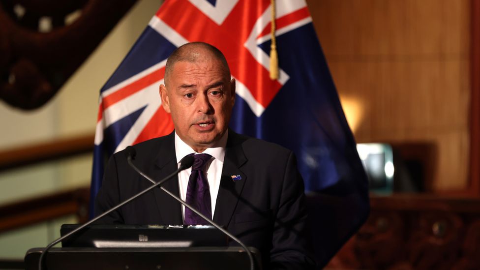 Cook Islands Prime Minister Mark Brown