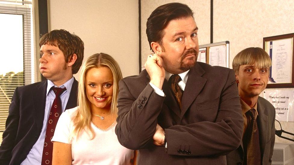 Ricky Gervais: 'The Office would be cancelled now' - BBC News