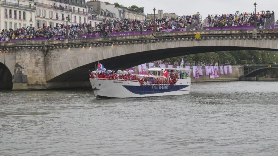 Pollution in River Seine Halts Triathlon Swim Training.