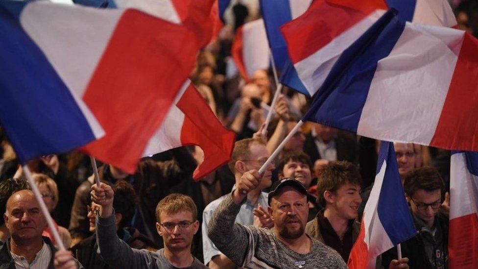 Le Pen supporters