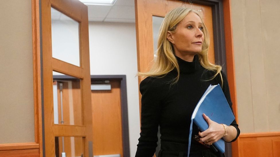 Gwyneth Paltrow enters court on 29 March 2023