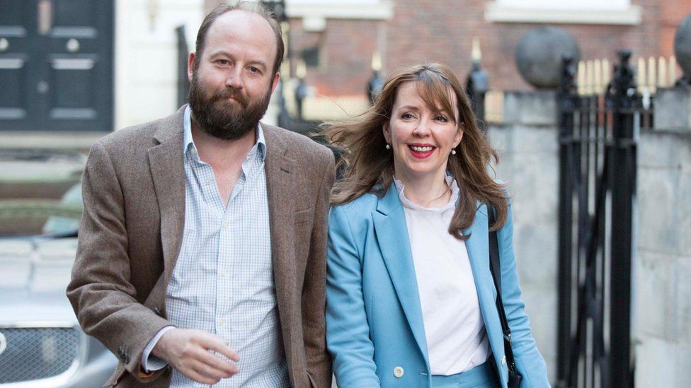 Nick Timothy with Fiona Hill