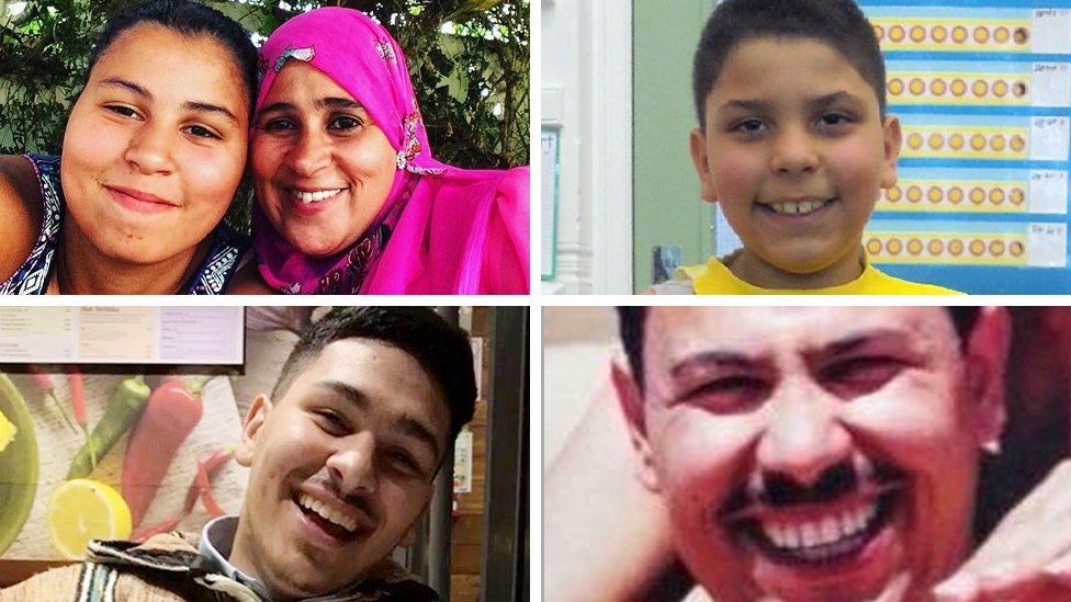 The El-Wahabi family, Faouzia and Abdulaziz and their children Nur Huda, Mehdi and Yasin, died in the fire