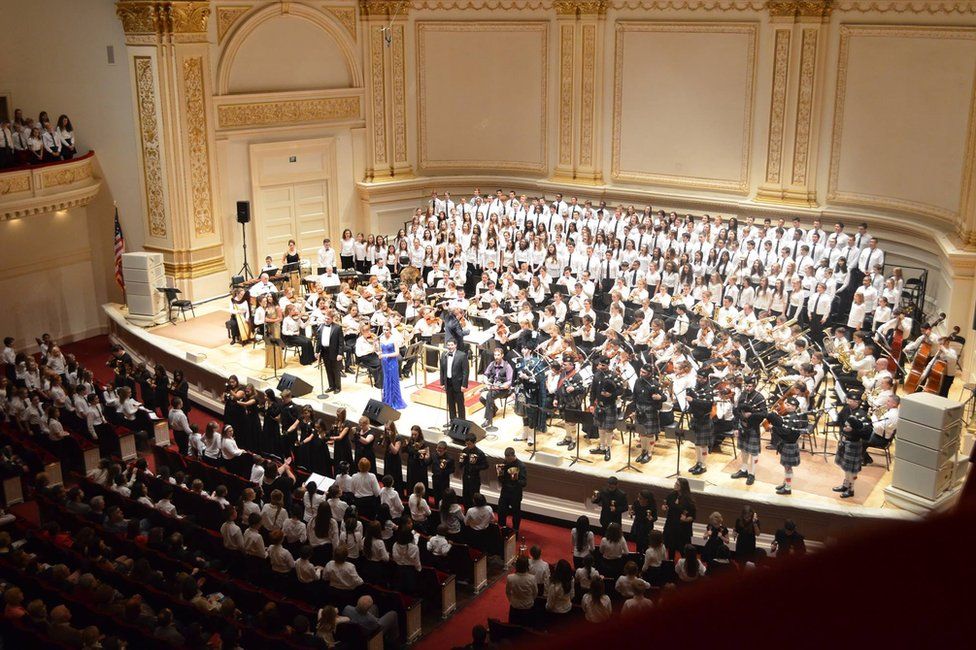 It returns to New York's Carnegie Hall on St Patrick's Day