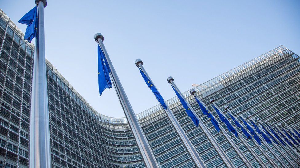 The EU Commission building