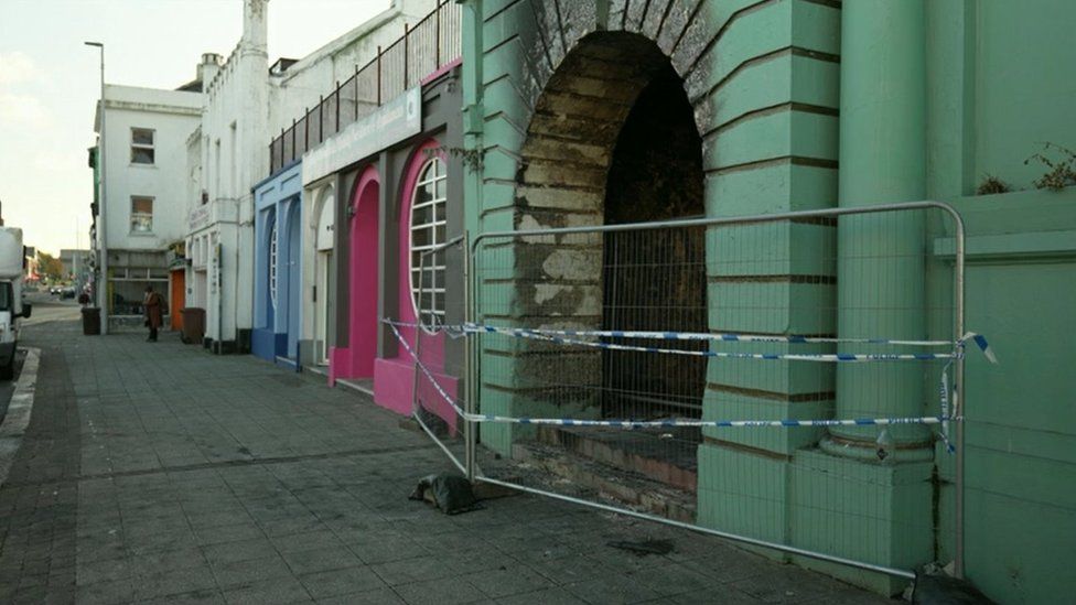 Woman Arrested Over Fire At Former Nightclub In Plymouth - BBC News