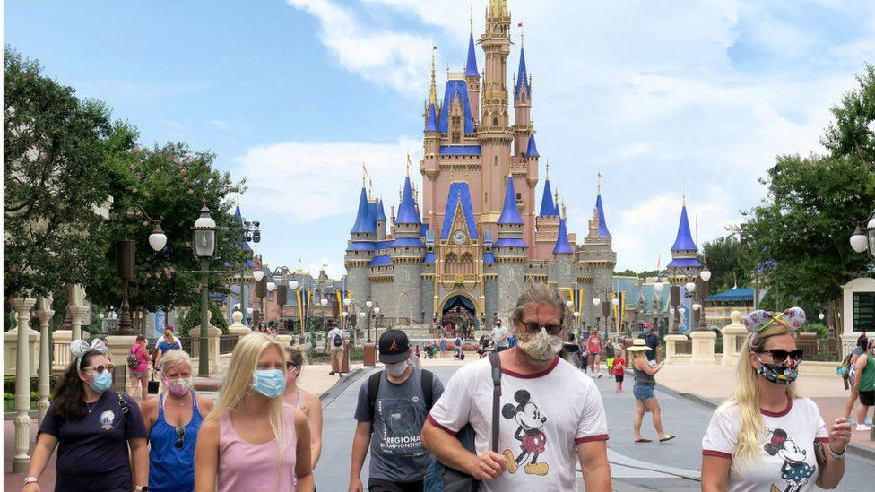 Walt Disney World reopened on 11 July