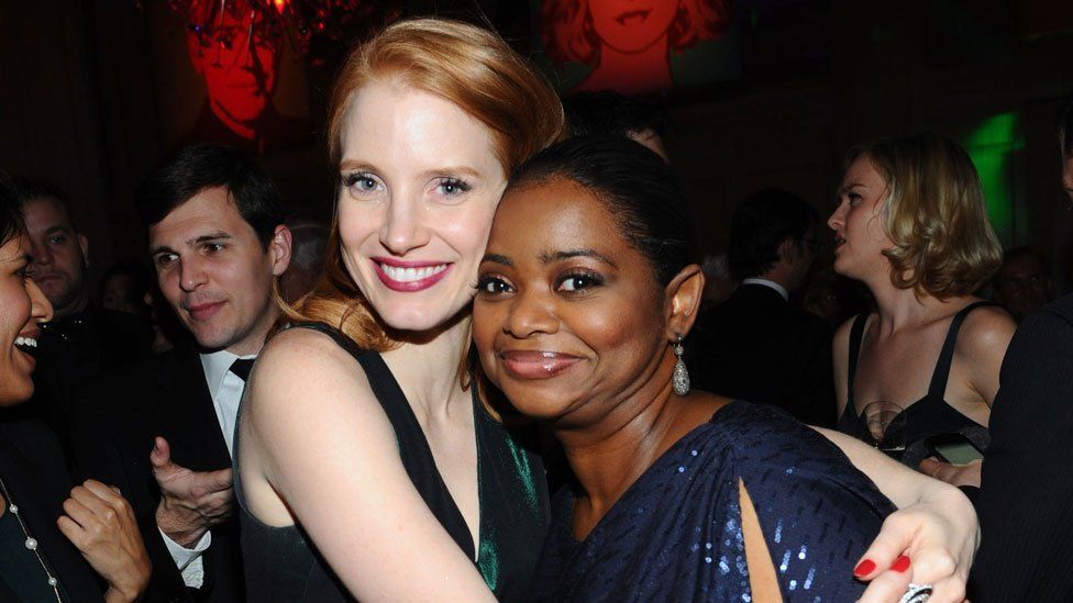 Jessica Chastain and Octavia Spencer