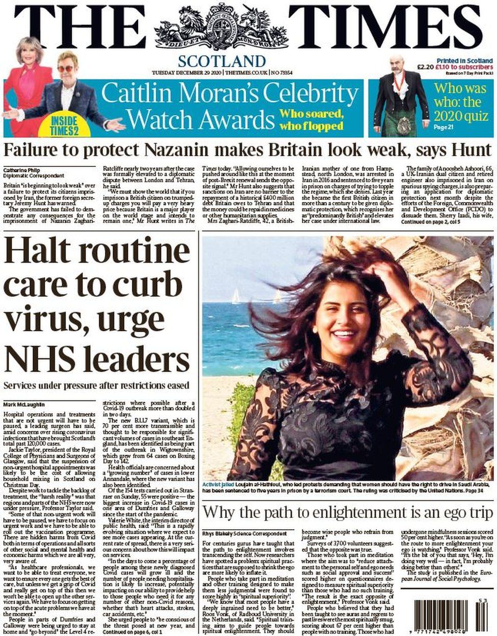 Scotland S Papers Hospitals Under Pressure And Shetland Outbreak c News