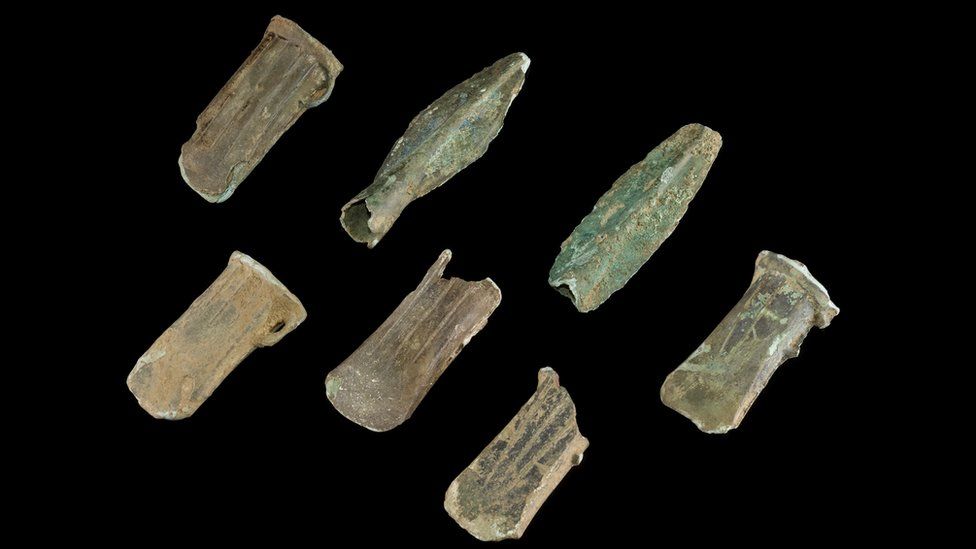 Bronze Age axe heads