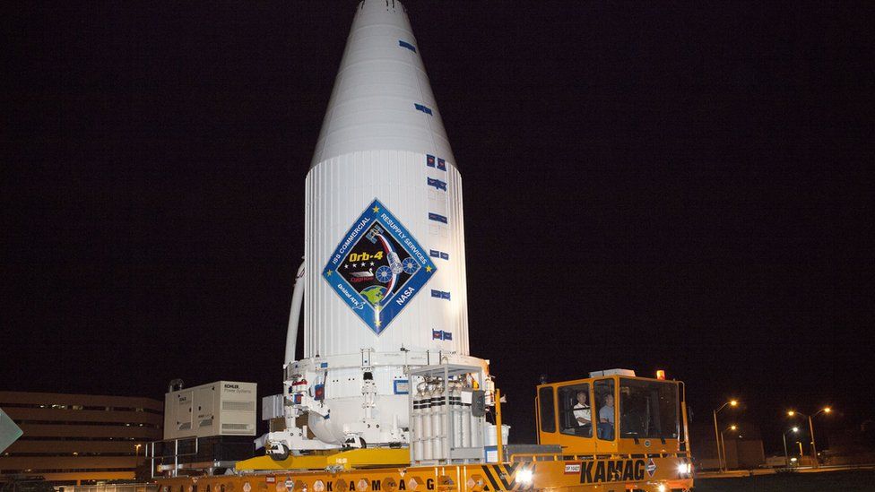 Rocket Carries Us Supplies To International Space Station Bbc News