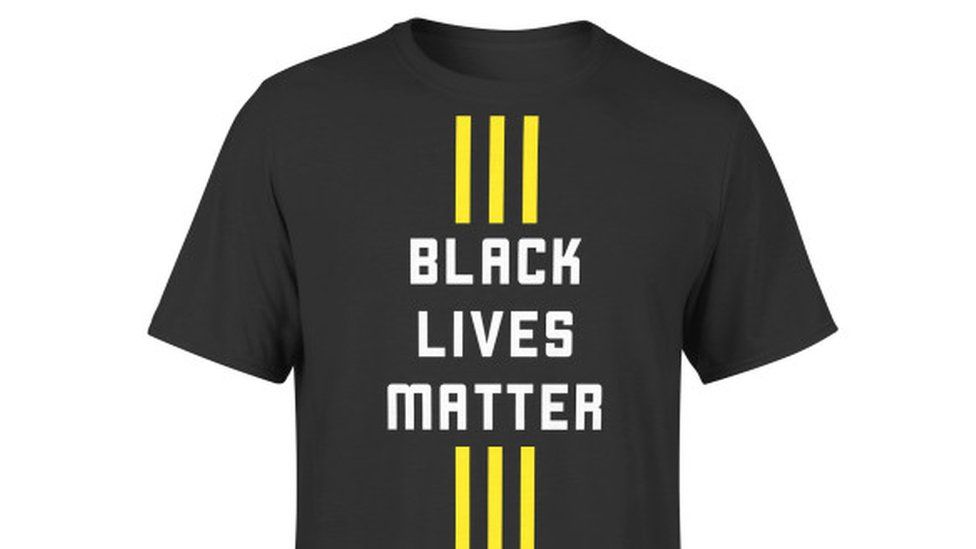 Футболка Black Lives Matter.