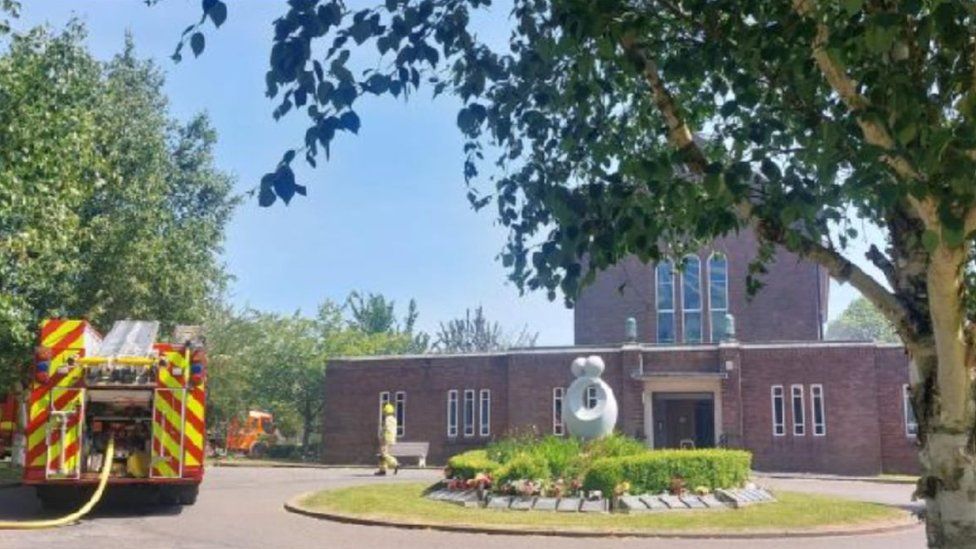 Pleasington Cemetery and Crematorium on Tower Road, Blackburn