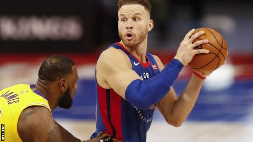 NBA: Los Angeles Lakers Beaten By Detroit Pistons With Blake Griffin ...