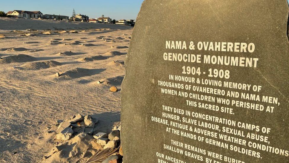 Monument to Namibia's genocide victims