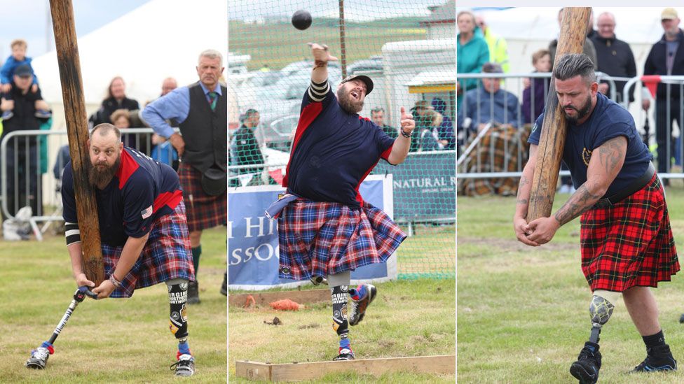 Invictus-style Highland Games at Mey