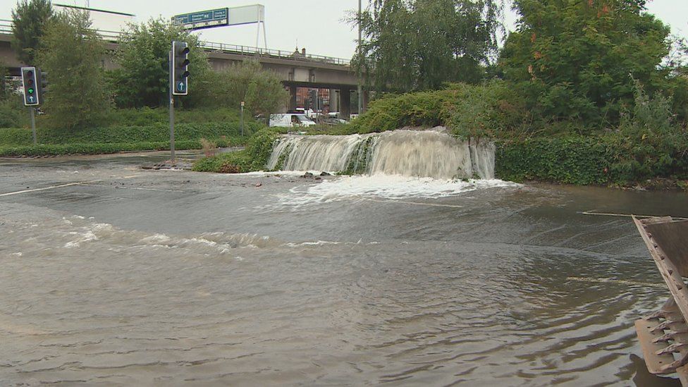 Flooding at Cowcaddens