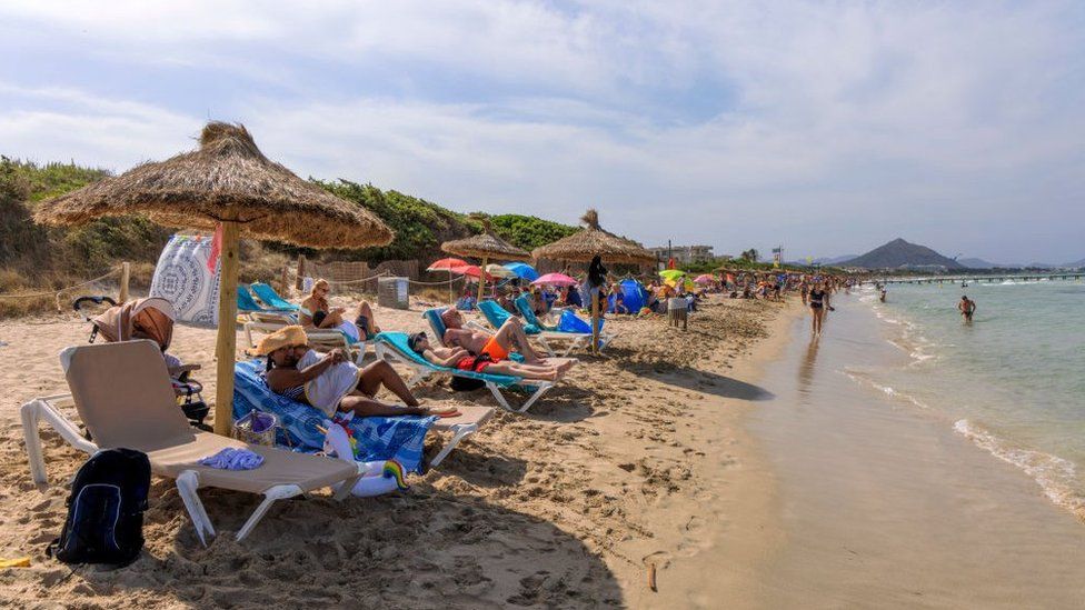 File pic of Mallorca beach