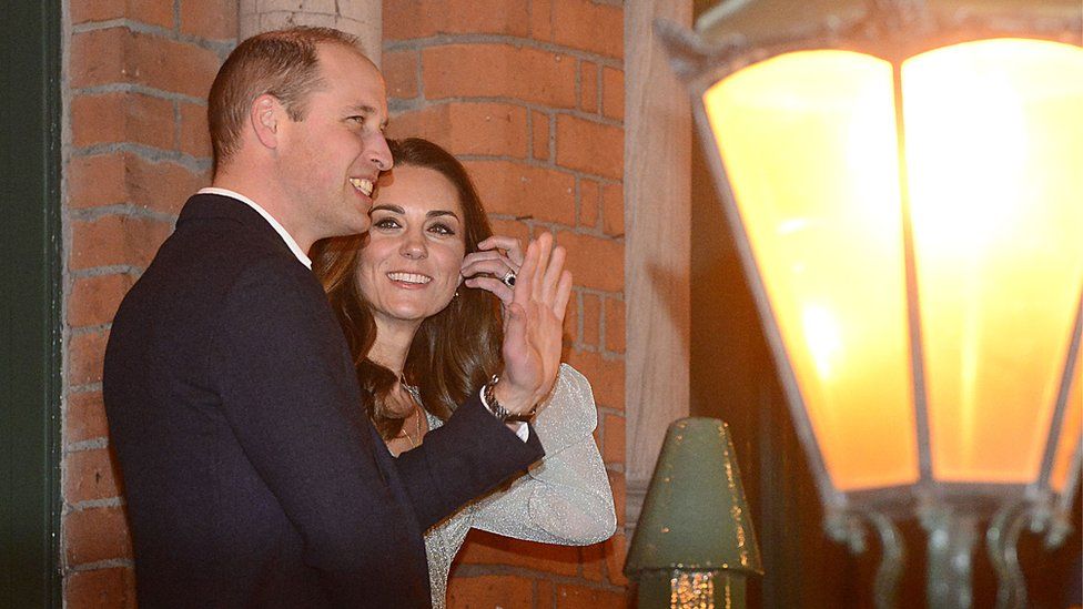 William and Kate arrive at Belfast Empire Music Hall