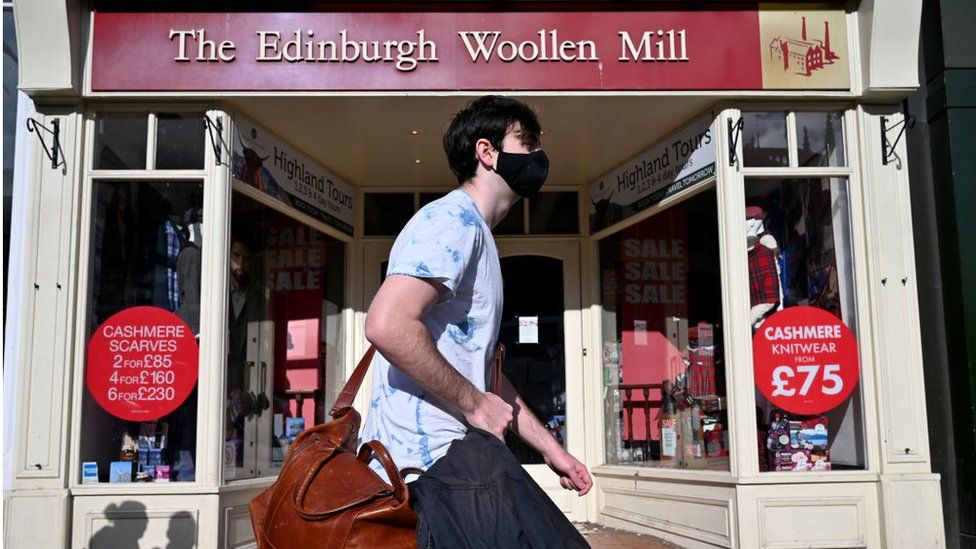 An edinburgh woollen mill store after the intention to appoint administrators was filed on october 9 2020