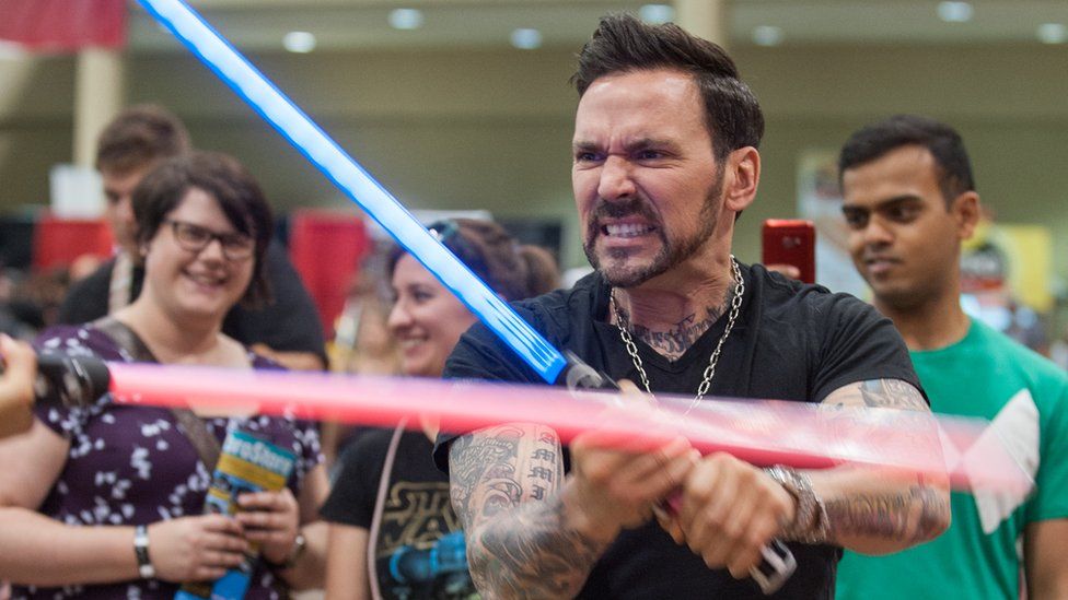 Jason David Frank pictured at Fan Expo Canada in 2018