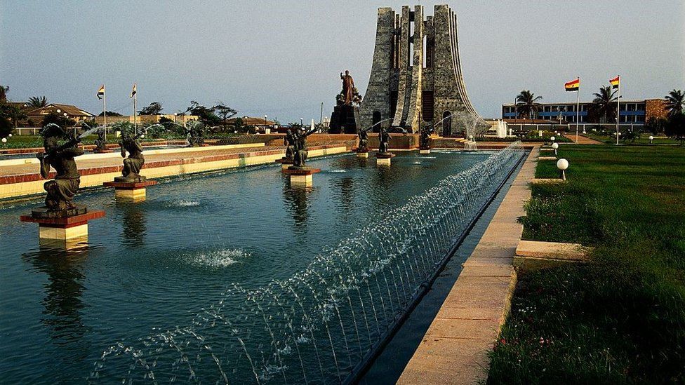 Мавзолей Кваме Нкрума (1909-1972), Аккра, Гана, 20 век
