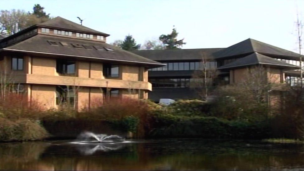 Powys council headquarters