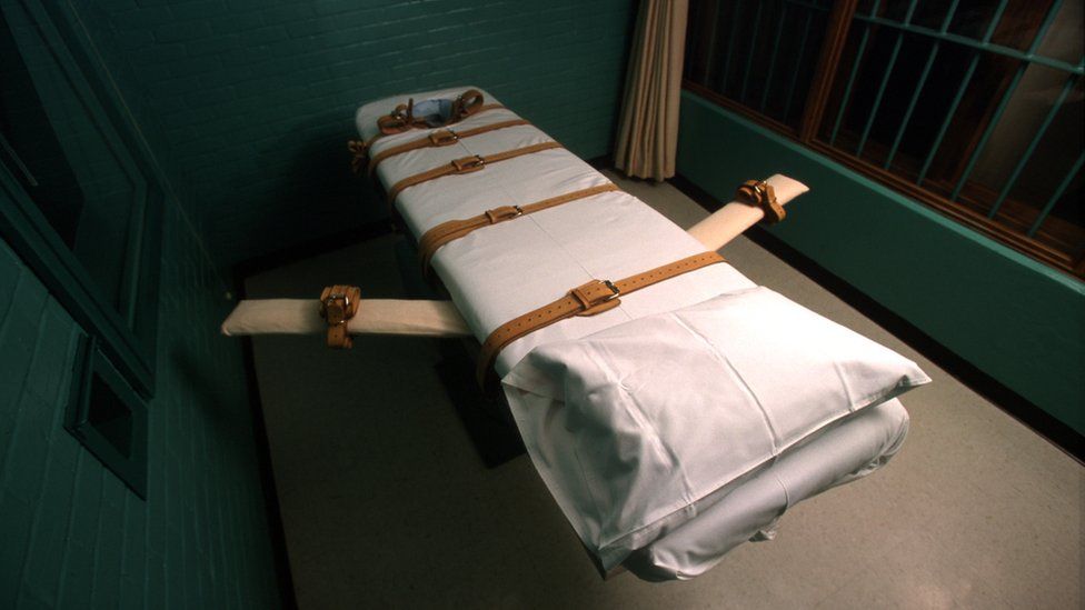 A Texas death chamber in 2000