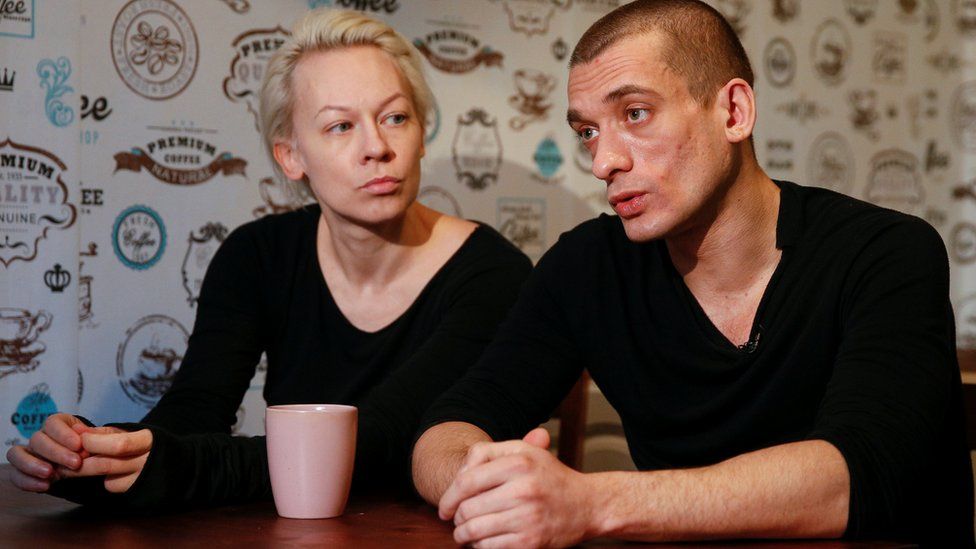 Russian Artist Pavlensky To Seek French Asylum Amid Sex Claim Bbc News