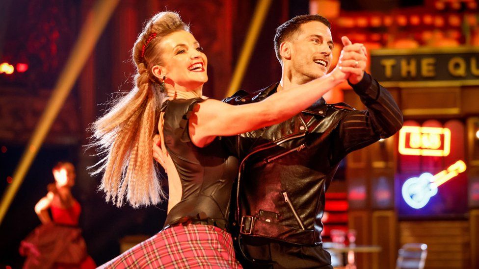 Helen Skelton and Gorka Marquez on Strictly Come Dancing