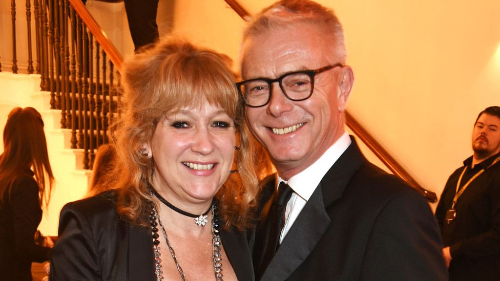 Sonia Friedman and Stephen Daldry in 2016