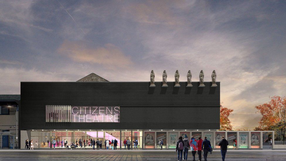 Artist's impression of redeveloped Citizens Theatre