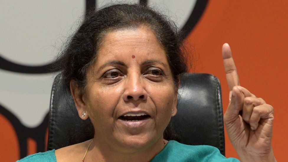 Nirmala Sitharaman India Finance Minister Ditches Colonial Budget Briefcase Bbc News