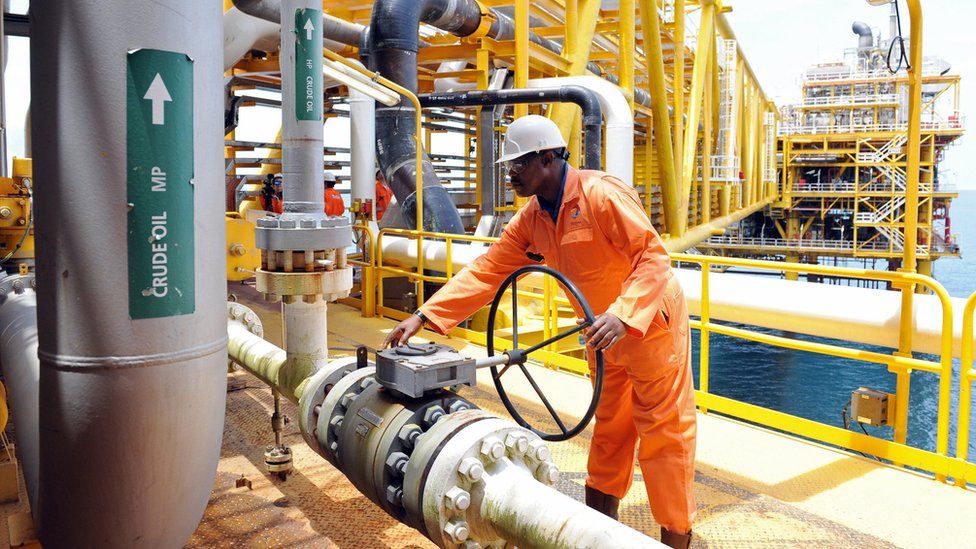 Nigerian oil worker
