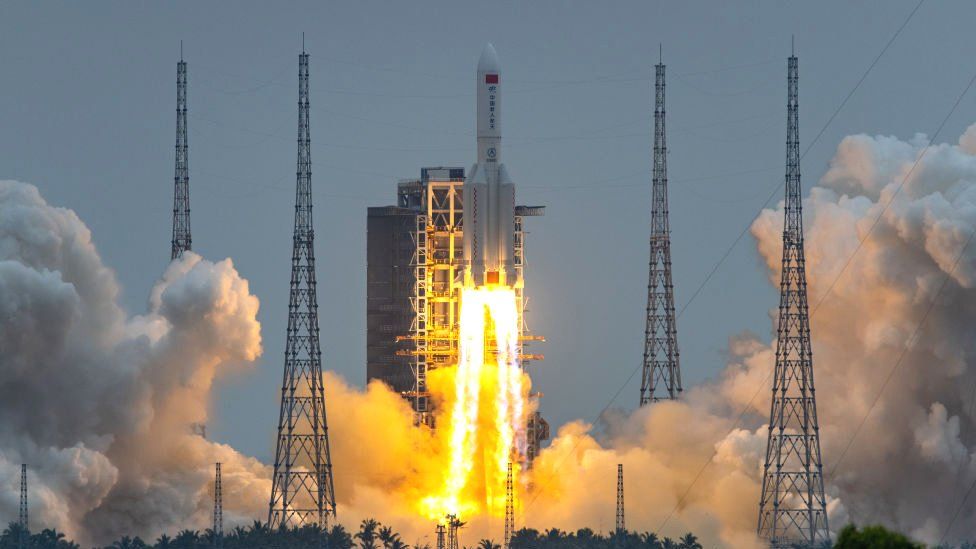 chinese space shuttle launch